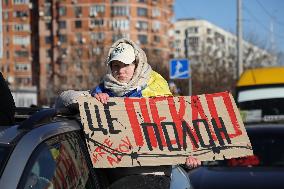 Dont Be Silent! Captivity Kills rally in Kyiv